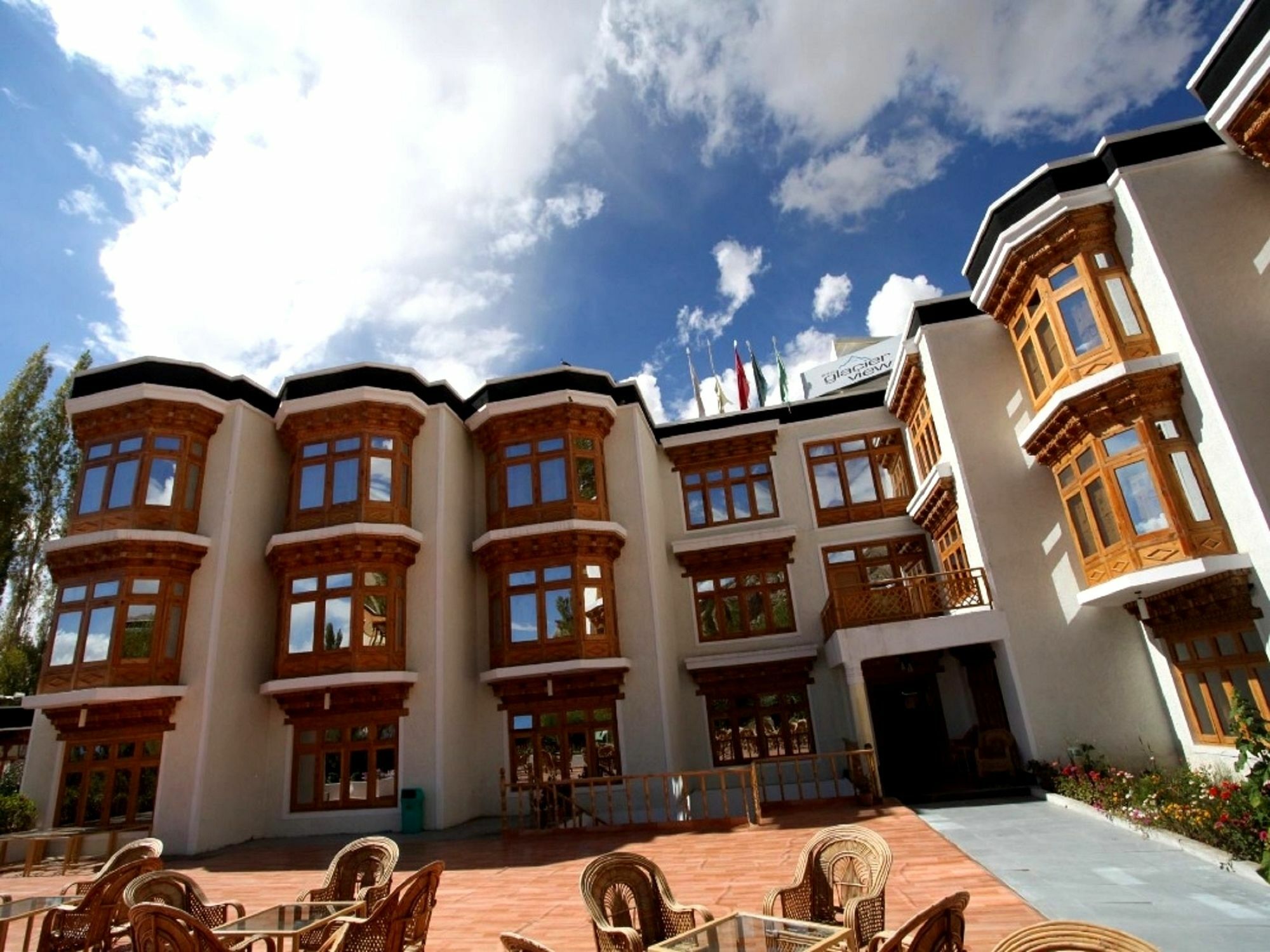 Hotel New Glacier View Leh Esterno foto